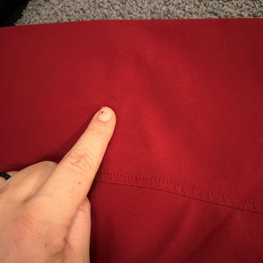 Peter Millar Element 4 Wind‎ Jacket Mens Extra Large Red Full Zip Softshell Golf
